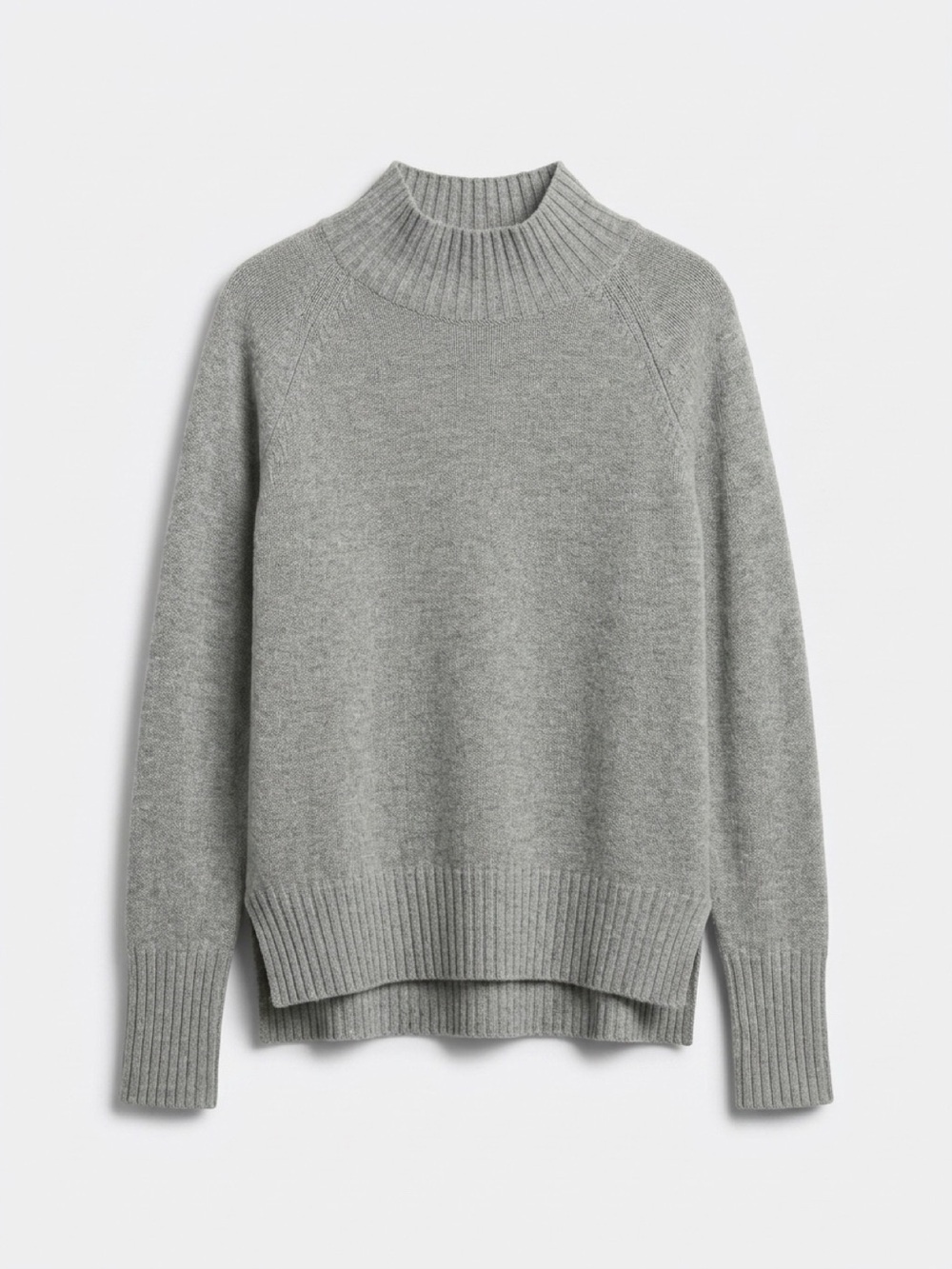 Kinross Gray Cashmere Sweater